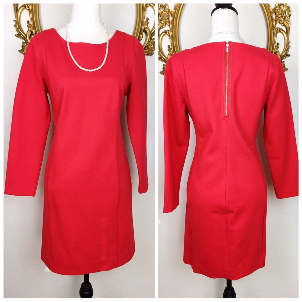 NWT J. Crew Red Dress Size S